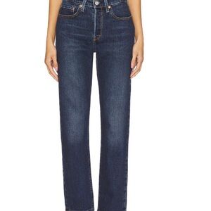 Levi’s Premium 501’s straight leg  Classic Blue Women's Jeans